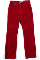 Red Corduroy Pants 3