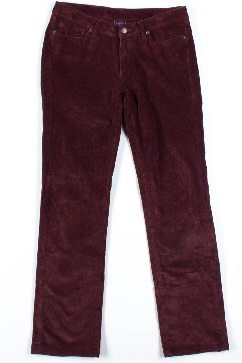 Burgundy Patagonia Corduroy Pants