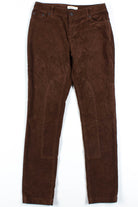 Brown Velvet Pants