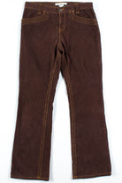 Brown & Orange Corduroy Pants