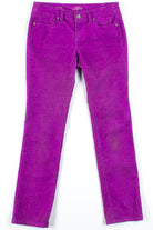 Purple Ann Taylor Corduroy Pants