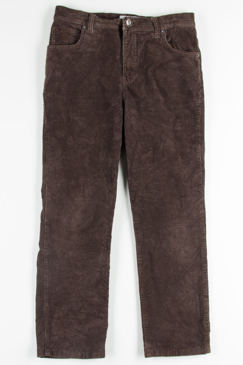 Brown Corduroy Pants 12