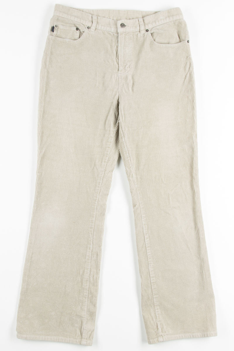 Beige Ralph Lauren Corduroy Pants