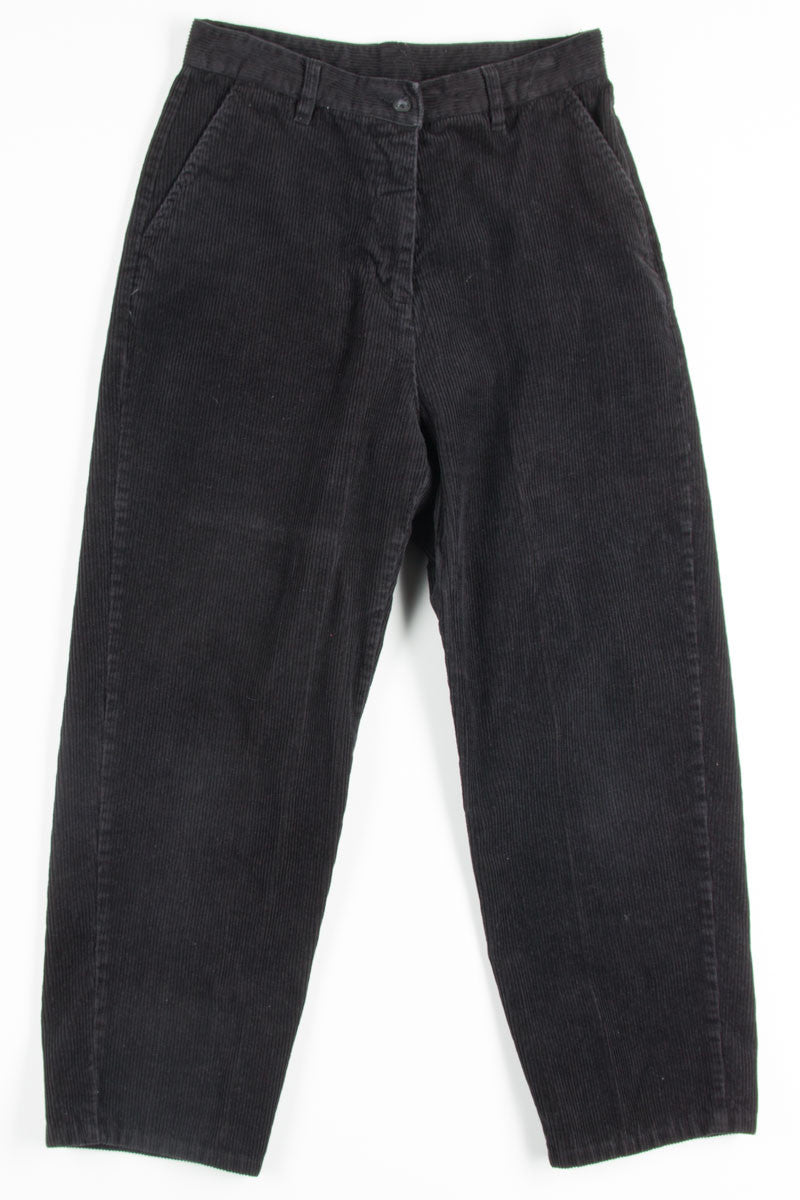 Black Woolrich Corduroy Pants