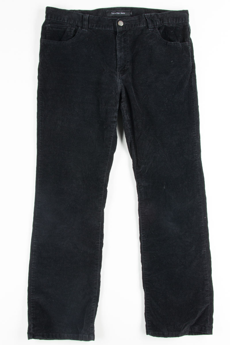 Black Calvin Klein Corduroy Pants