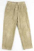 Beige L.L. Bean Corduroy Pants 1