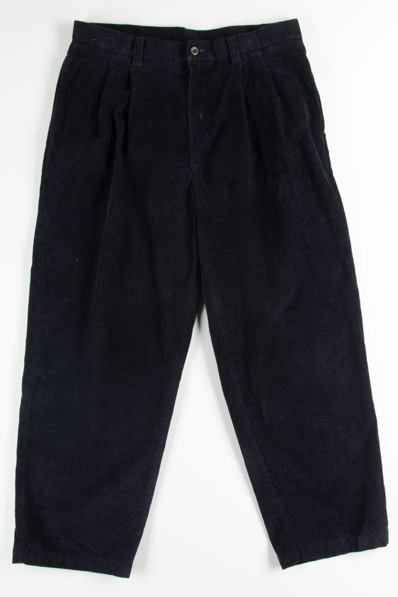 Black Corduroy Pants (sz. 36x29)