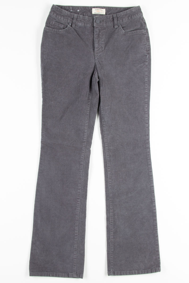 Grey Corduroy Pants 4