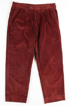 Burgundy Corduroy Pants 1