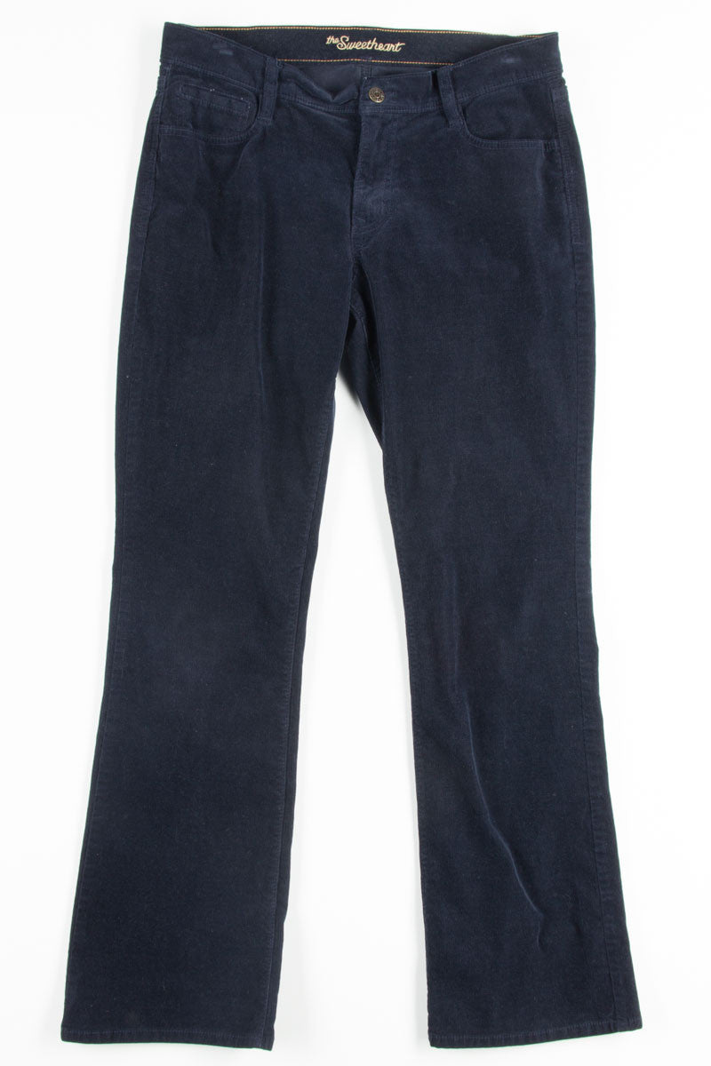 Navy Corduroy Pants 2