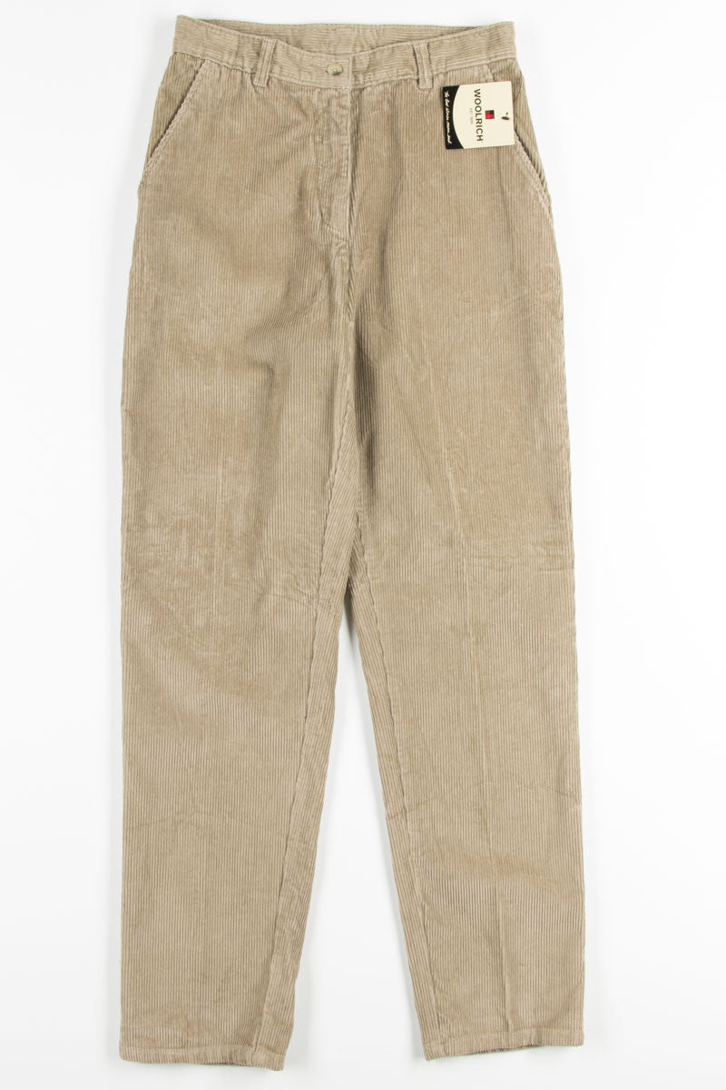 Beige Woolrich Corduroy Pants