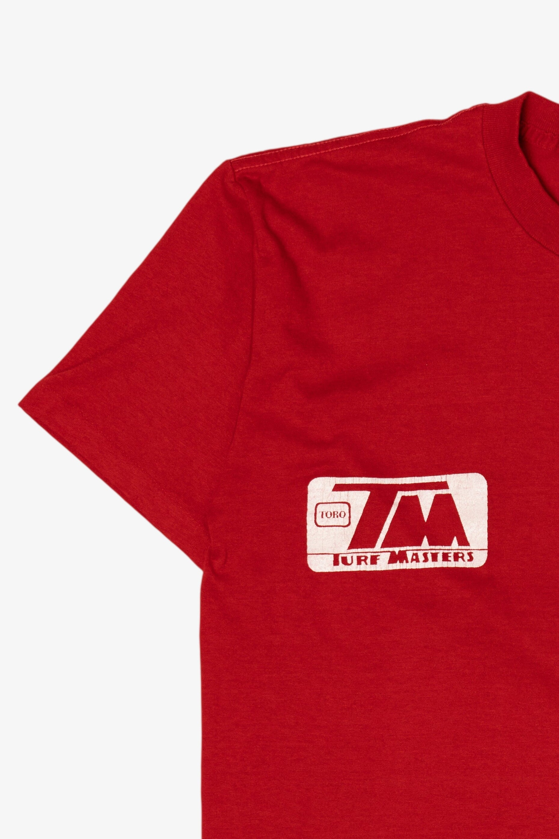 Vintage Red Turf Masters Pocket Single Stitch T-Shirt (1990s)