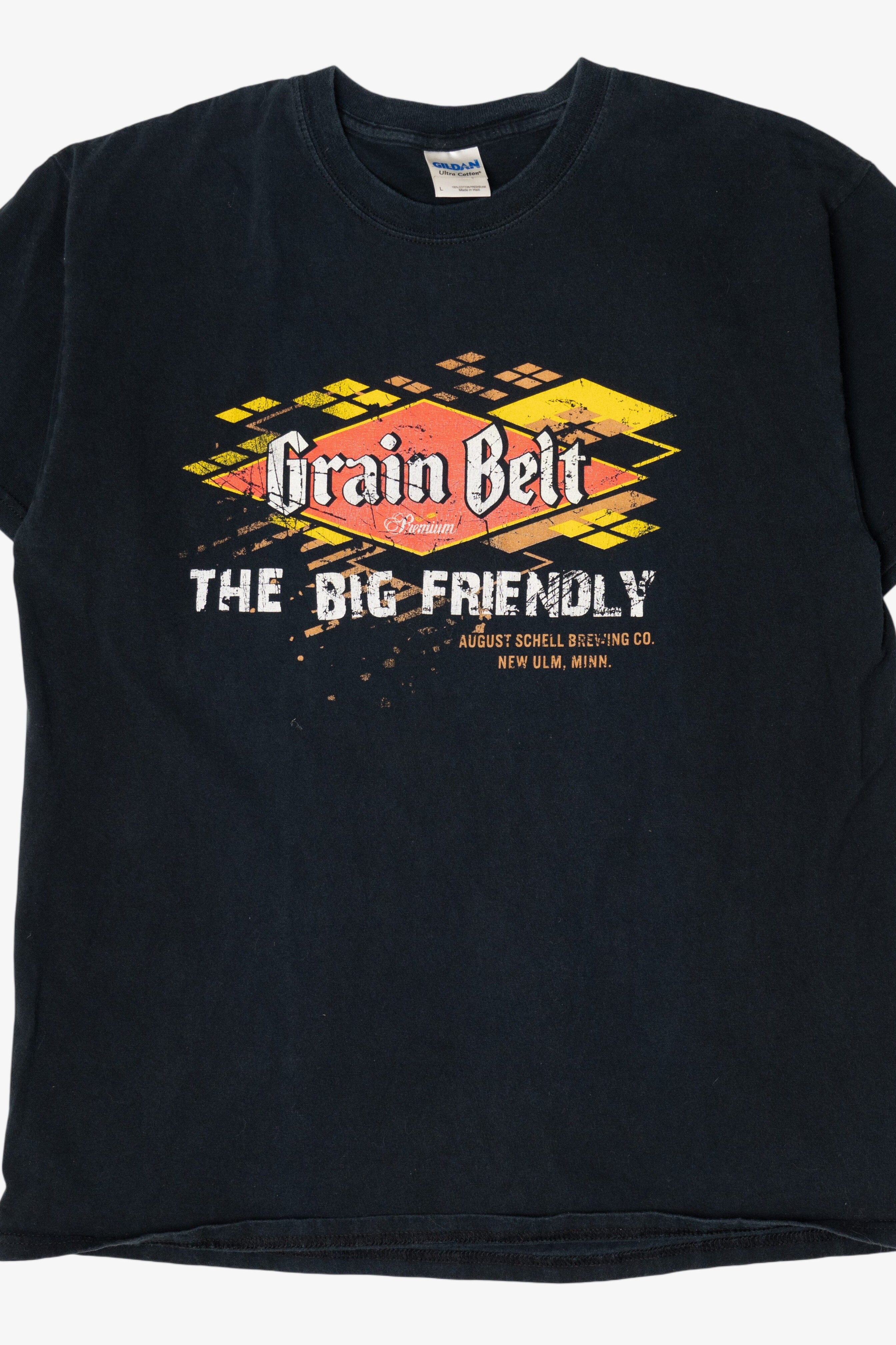 Vintage Black Grain Belt "The Big Friendly" T-Shirt (2000s)