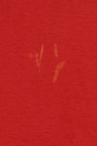 Vintage Distressed "Twizzlers... Makes Mouths Happy!" Red Hershey's T-Shirt (1980s)