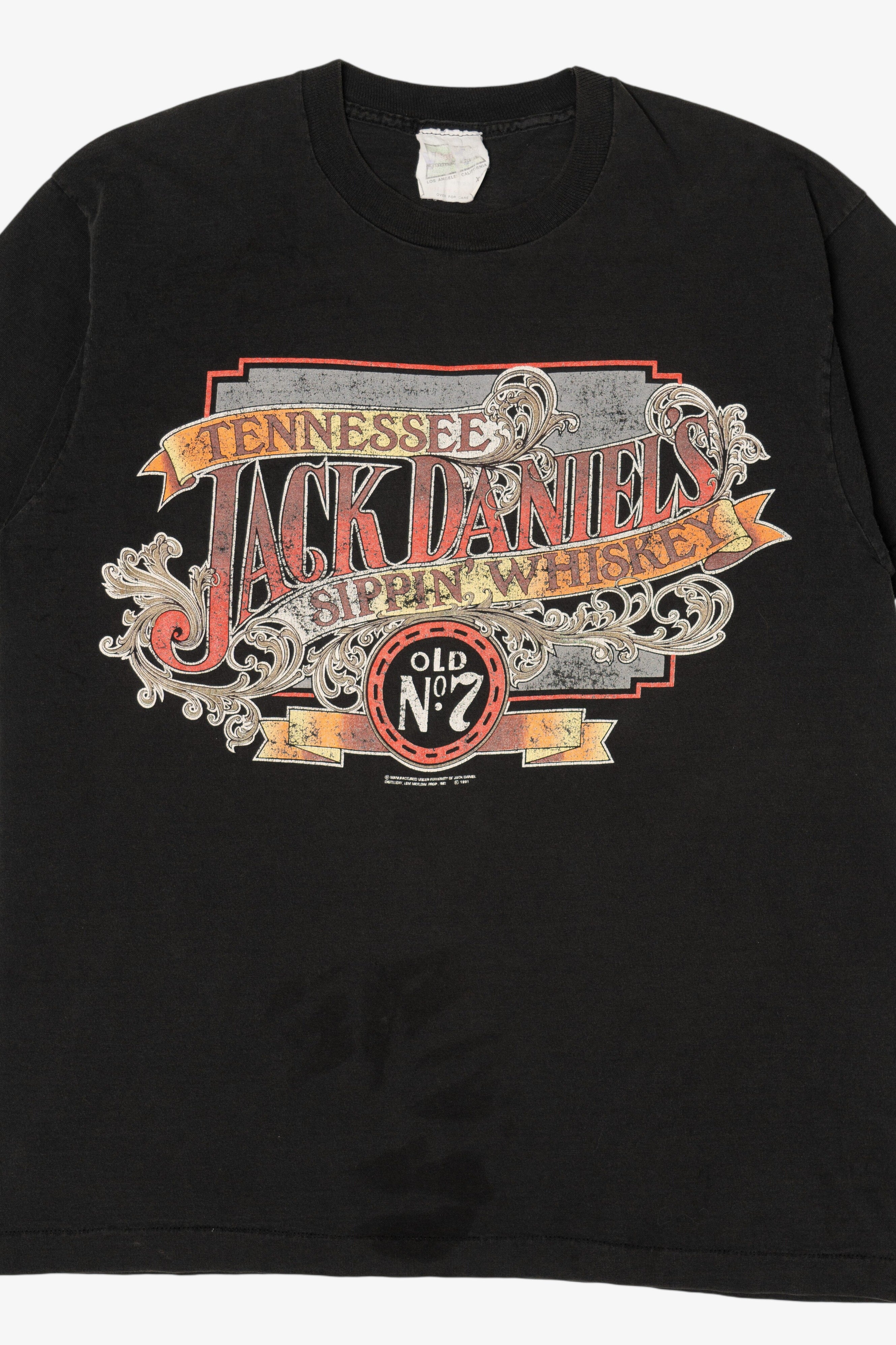 Vintage Jack Daniels Tennessee Whiskey T-Shirt (1990s)