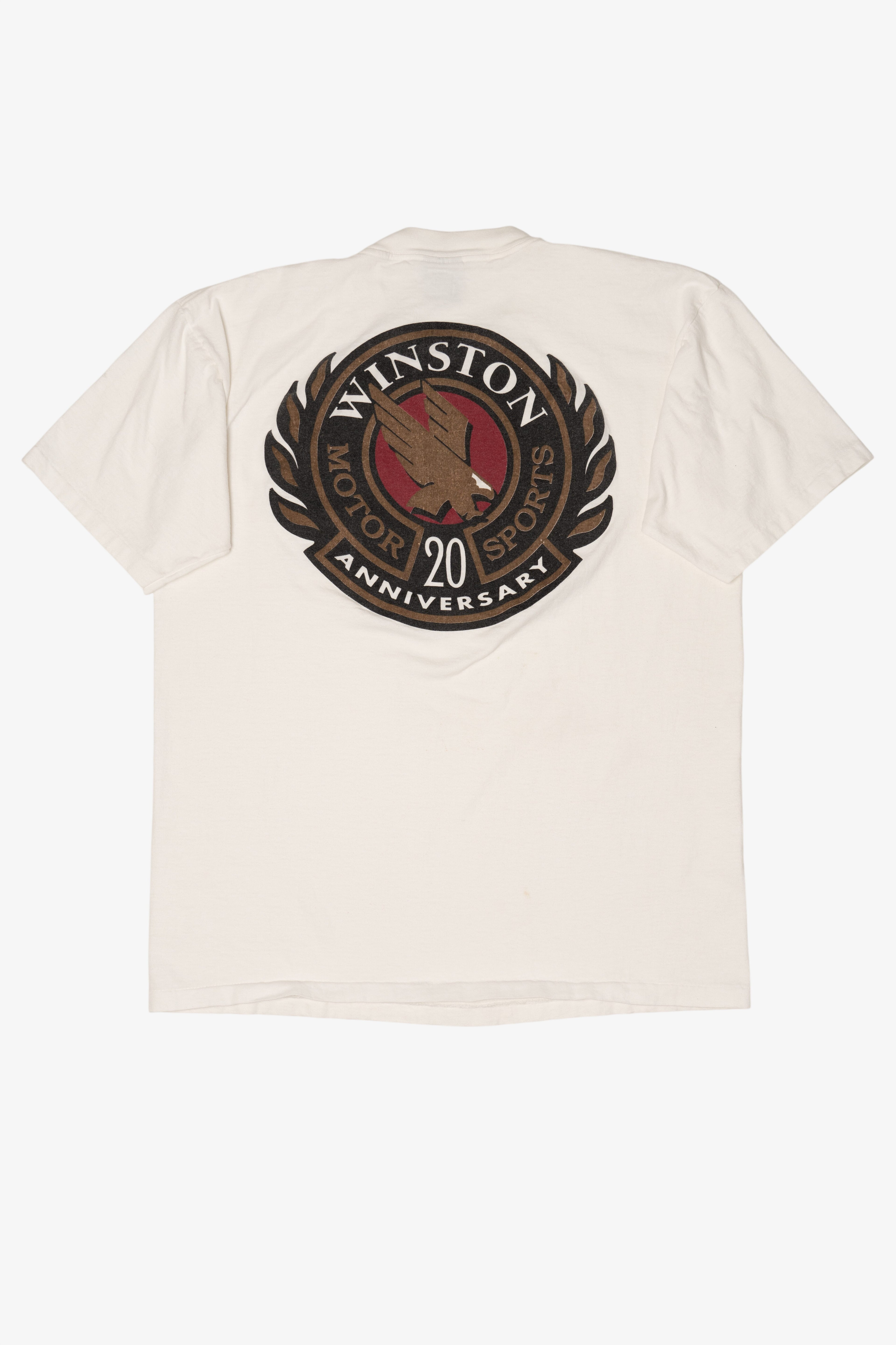 Vintage Winston Motor Sports Anniversary T-Shirt (1990s)