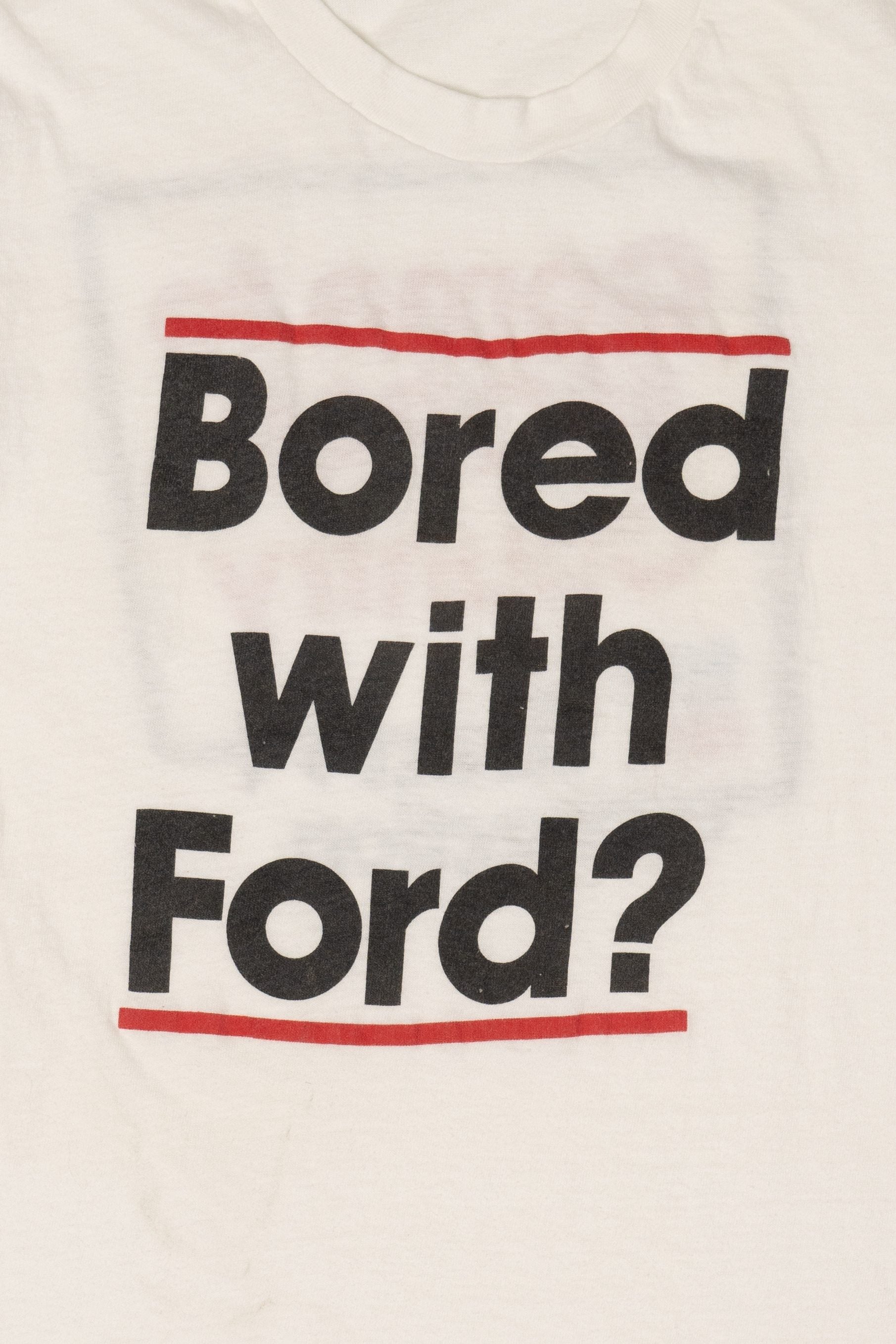 Vintage "Bored With Ford?" Mopar Country T-Shirt (1970s)
