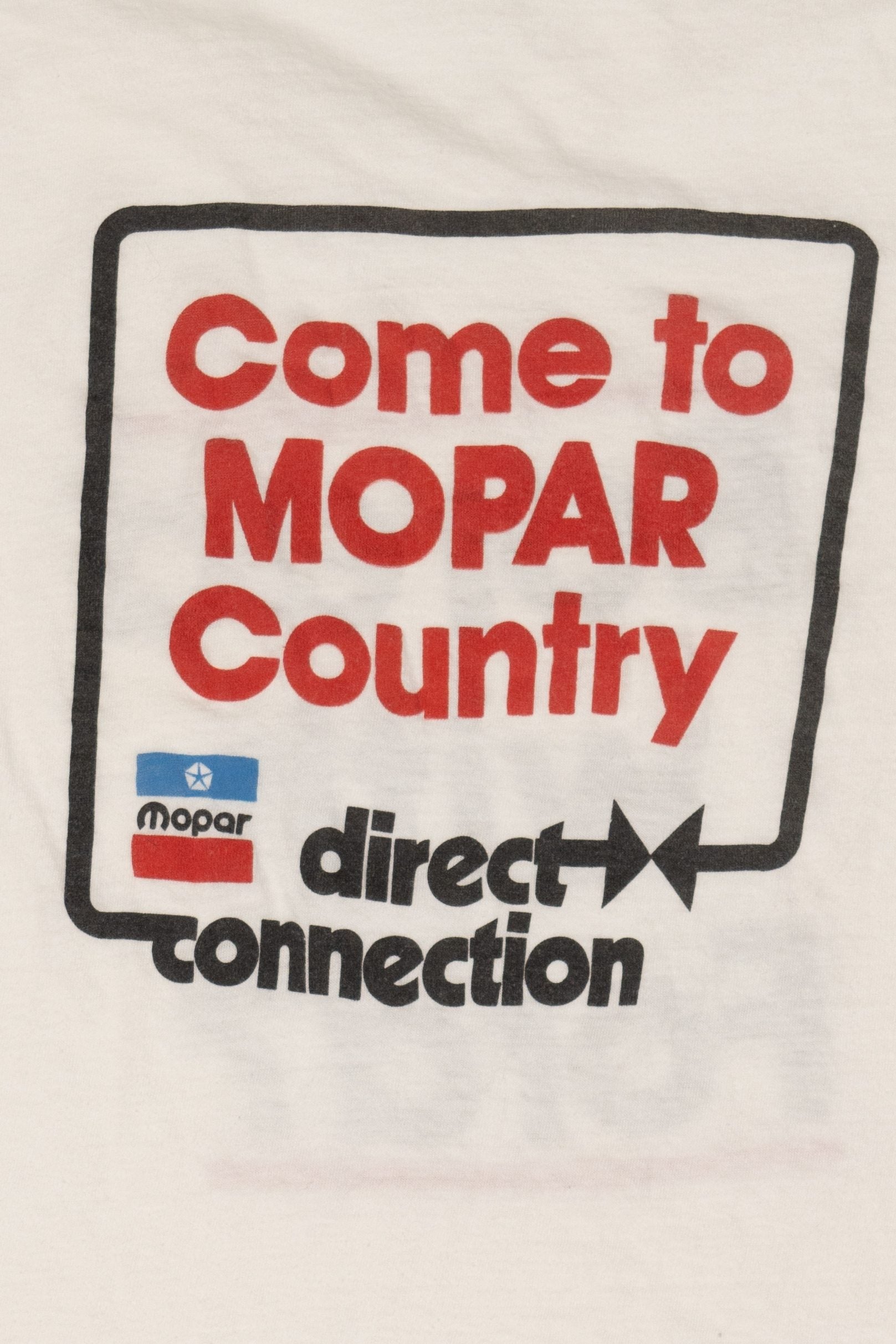 Vintage "Bored With Ford?" Mopar Country T-Shirt (1970s)