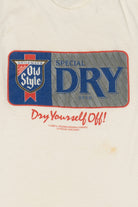 Vintage Heilman's Old Style Special Dry Beer "Dry Yourself Off!" T-Shirt (1980s)