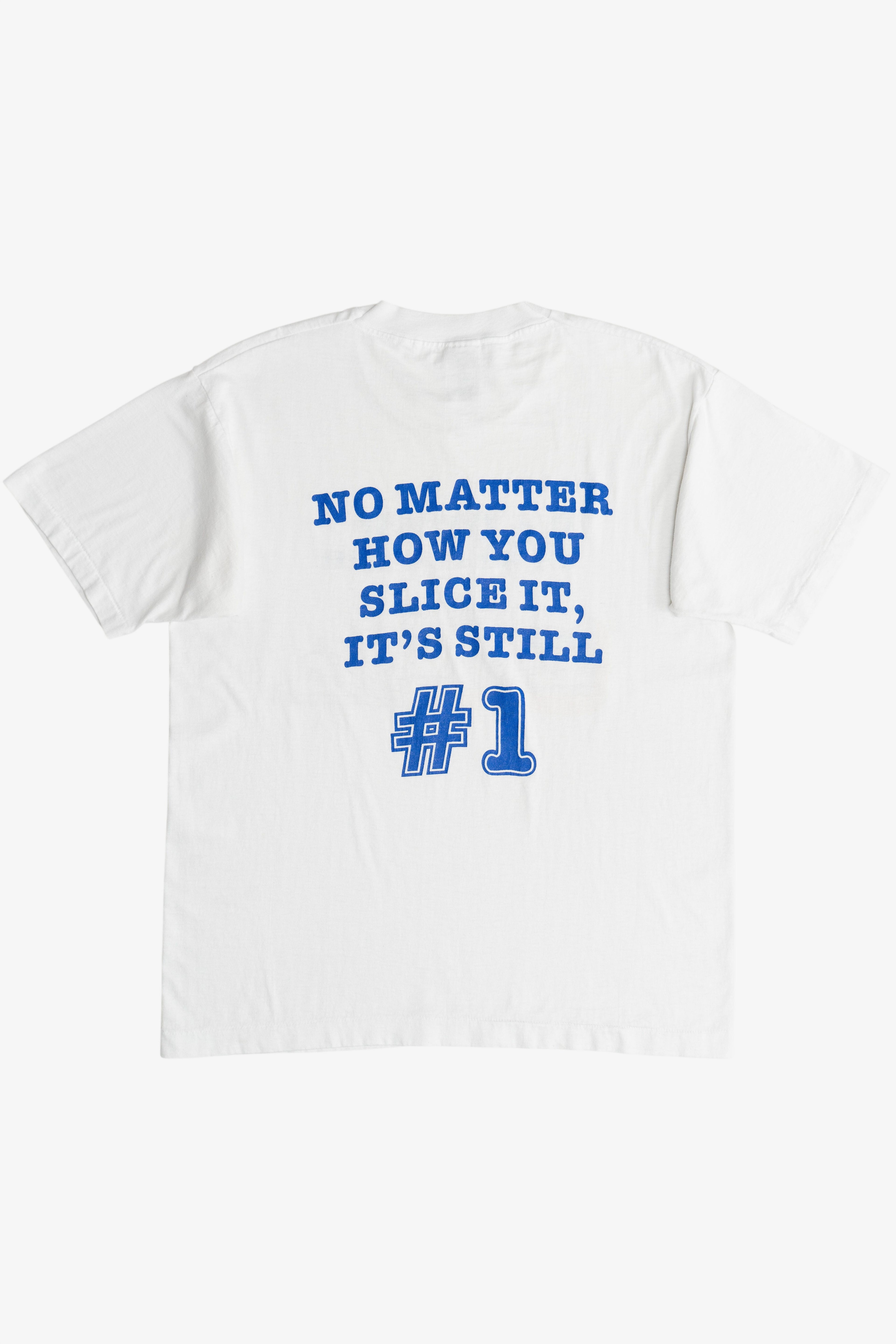 Vintage "Safety... No Matter How You Slice It, It's Still #1" Colonial Bread T-Shirt (1990s)