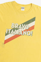 Vintage Subway "Bravo Italiano" "The Italian Collection" T-Shirt (2000s)