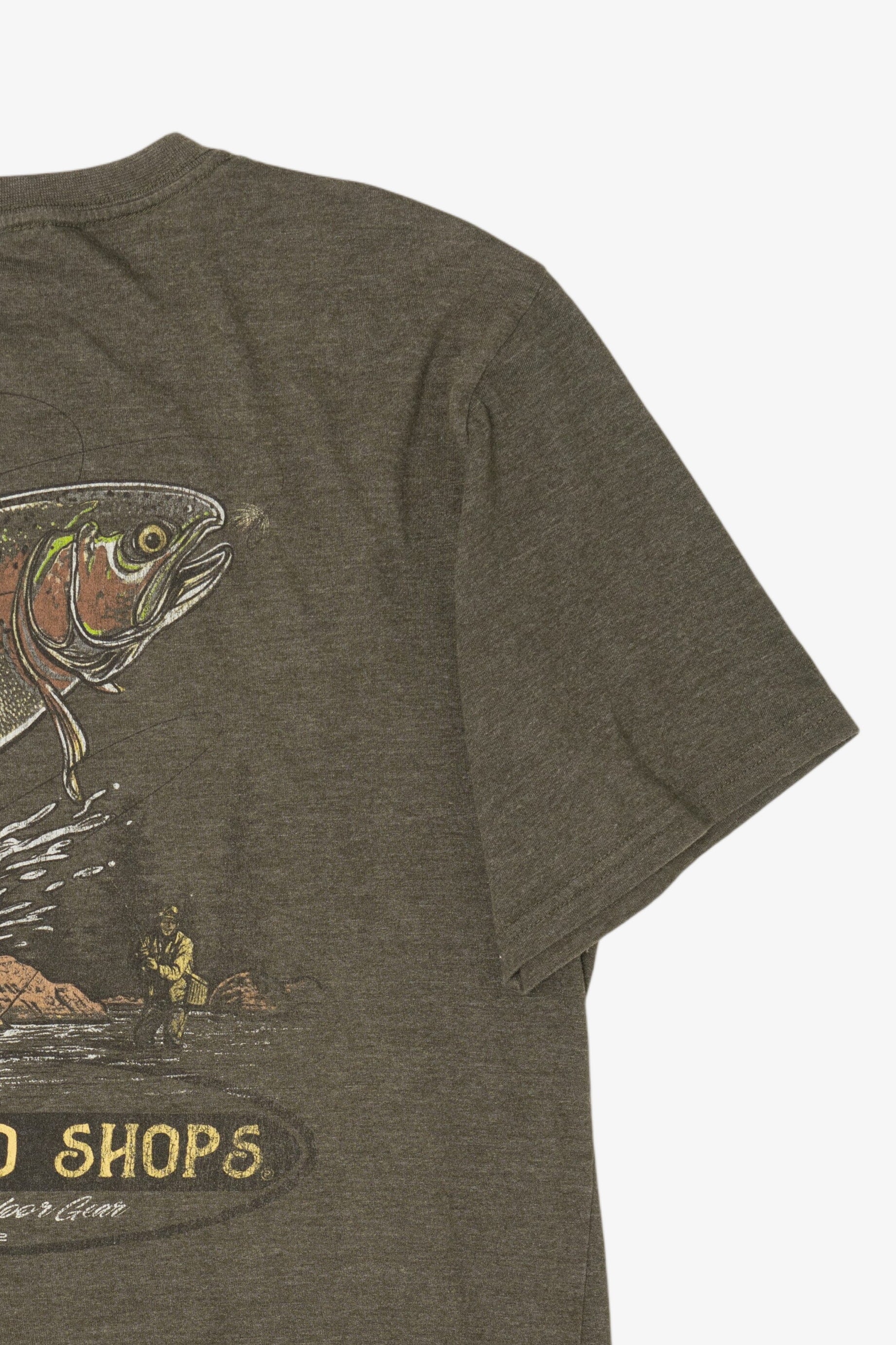 Olive Bass Pro Shops T-Shirt (2020s)