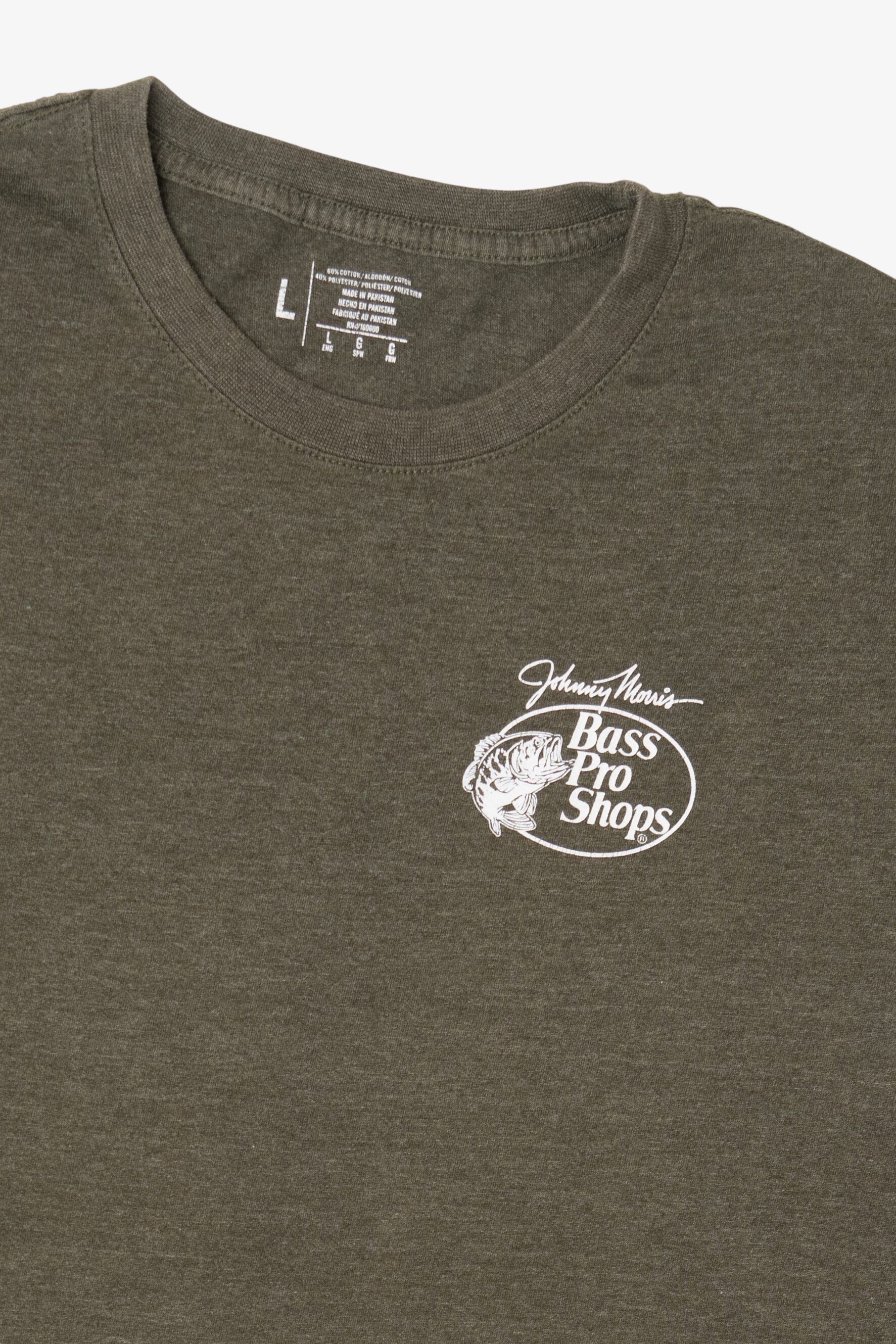 Olive Bass Pro Shops T-Shirt (2020s)