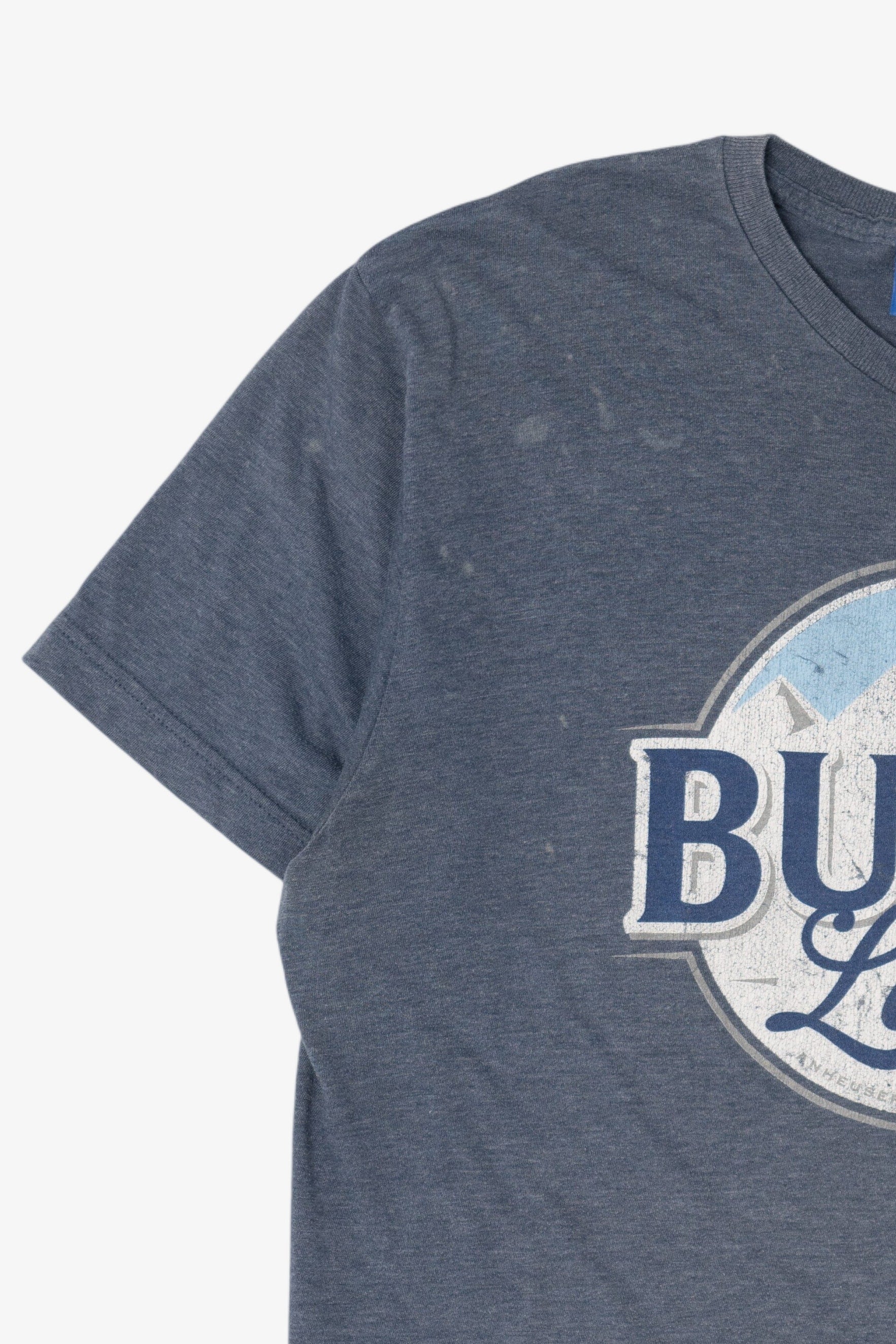 Distressed Busch Latte T-Shirt (2010s)