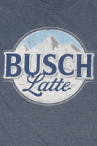 Distressed Busch Latte T-Shirt (2010s)