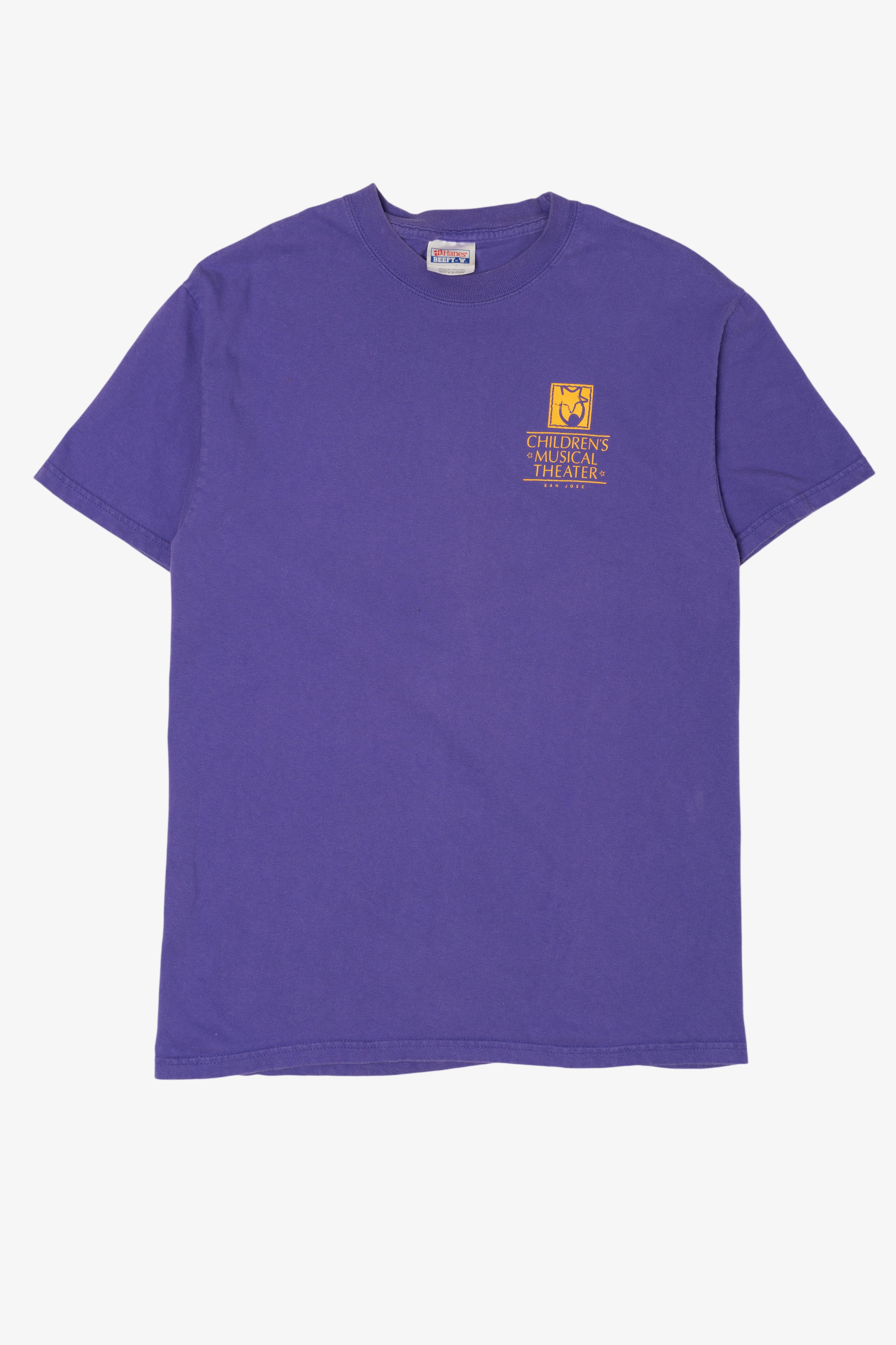 Vintage Purple "Children's Musical Theater" San Jose T-Shirt (2000s)