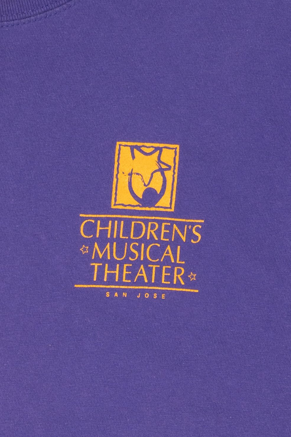 Vintage Purple "Children's Musical Theater" San Jose T-Shirt (2000s)