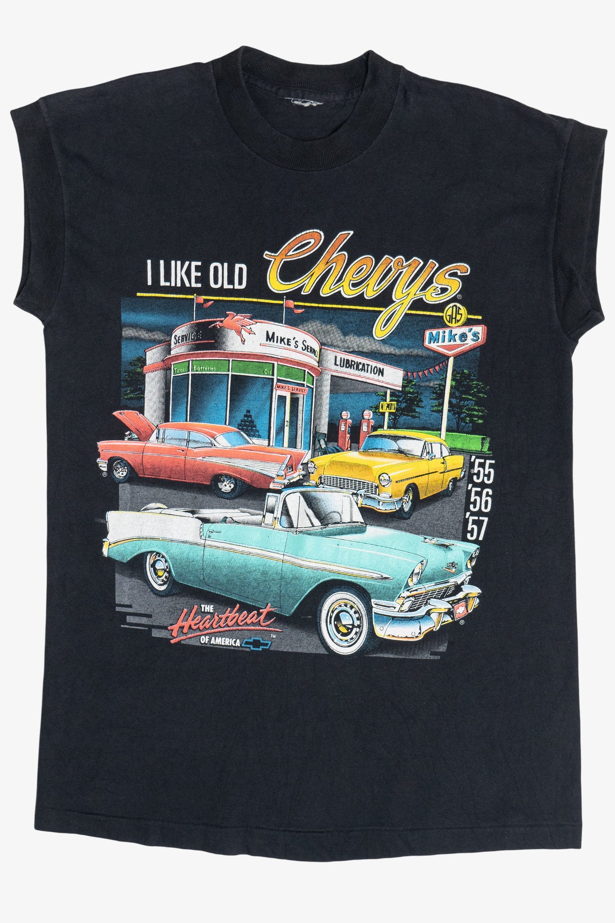 Vintage "I Like Old Chevys" Chevrolet Muscle T-Shirt (1990s)