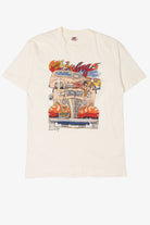Vintage Cruisin With Wings Trucker Rock & Roll Single Stitch T-Shirt (1990s)