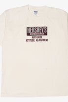 Vintage Hershey's Chocolate "May Cause Attitude Adjustment" T-Shirt (1990s)