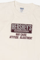 Vintage Hershey's Chocolate "May Cause Attitude Adjustment" T-Shirt (1990s)