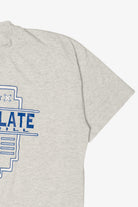 Vintage Gray Nickel Plate Bar & Grill Anniversary T-Shirt (1990s)