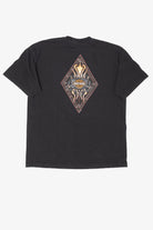 Vintage Pacific Harley Davidson Black T-Shirt (1990s)