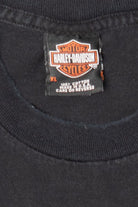 Vintage Pacific Harley Davidson Black T-Shirt (1990s)