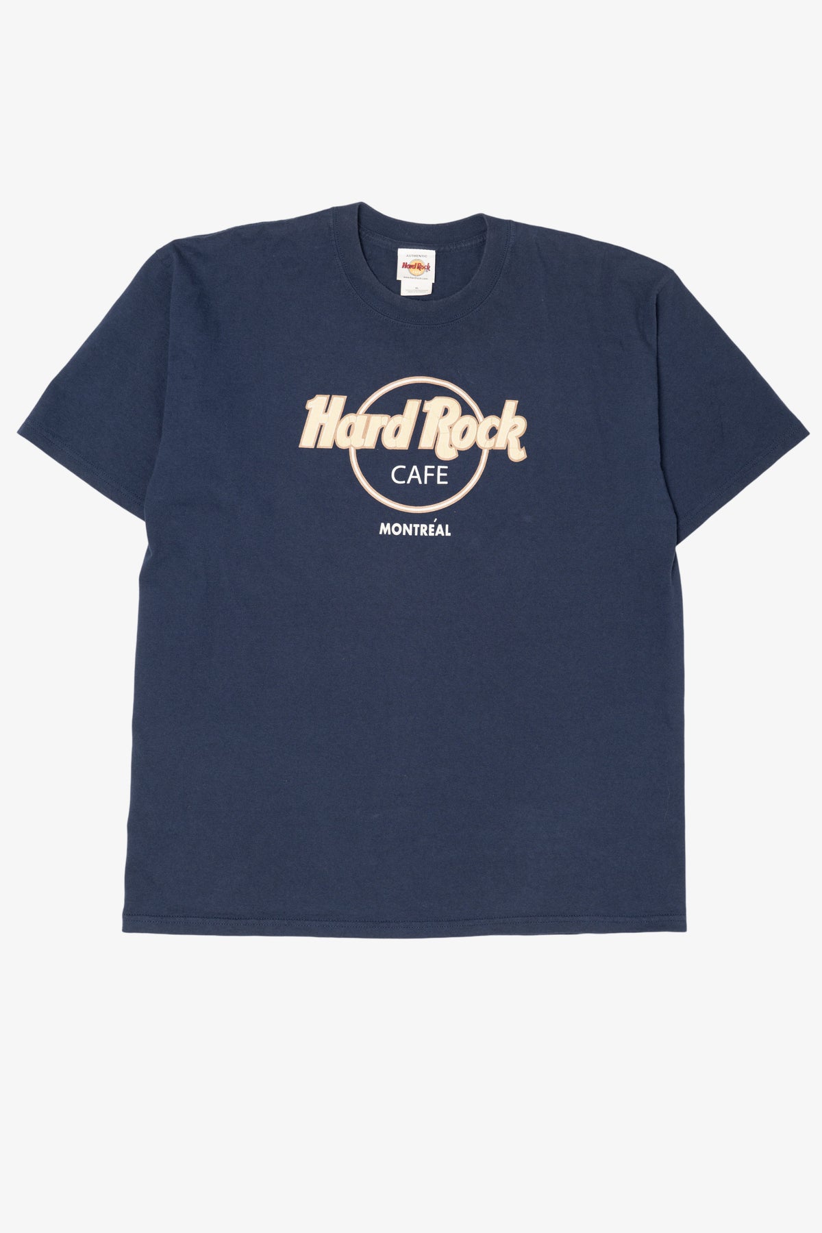 Vintage Navy Blue Hard Rock Cafe Montreal T-Shirt (2000s)