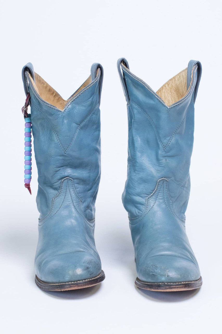 Vintage Wrangler Leather Boots (6.5 M)