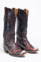 Metal Tipped Lucchese Cowboy Boots (7.5 B)