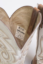Durango Tan & White Cowboy Boots (12 D)