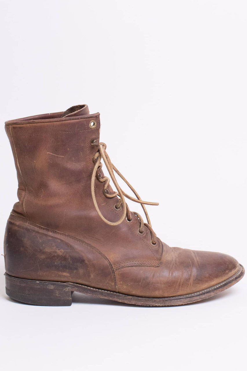 Vintage Justin Work Style Boots (9 D)