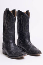 Vintage Snakeskin Leather Cowboy Boots (5 D)