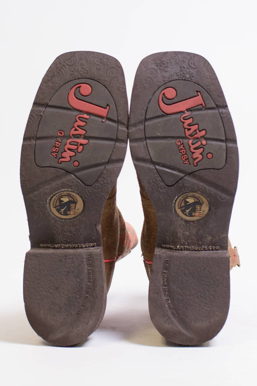 Vintage Justin Cowboy Boot (8 B)