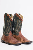 Vintage Old West Cowboy Boot (9.5 D)