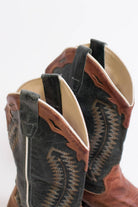 Vintage Old West Cowboy Boot (9.5 D)