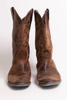 Flame Embroidered Justin Cowboy Boots (11.5 D)