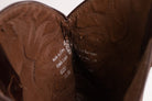 Flame Embroidered Justin Cowboy Boots (11.5 D)