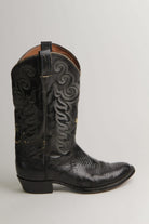 Black 11 D Cowboy Boots
